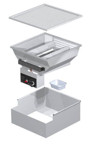 Inbouw barbecue