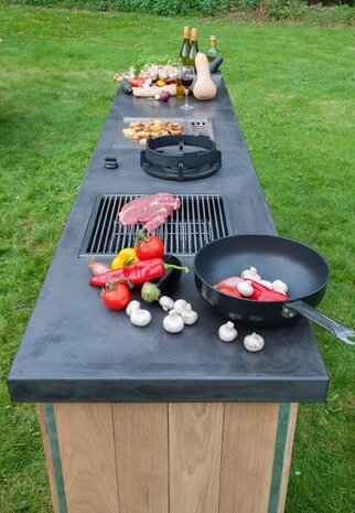 OneQ inbouw module voor uw buitenkeuken
